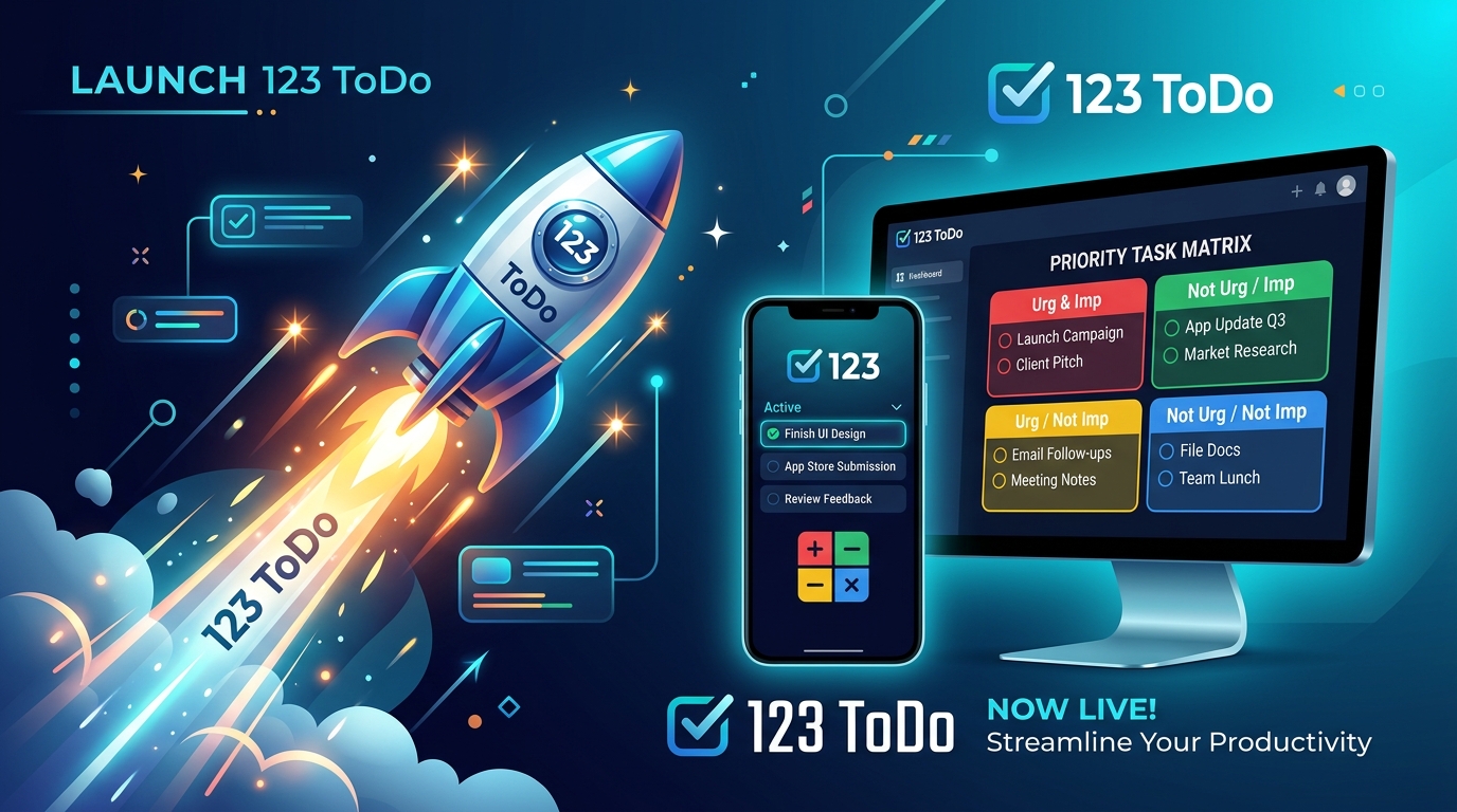 Introducing 123 ToDo: Privacy-First Task Management